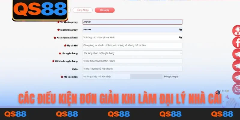 Các điều kiện đơn giản khi làm đại lý nhà cái