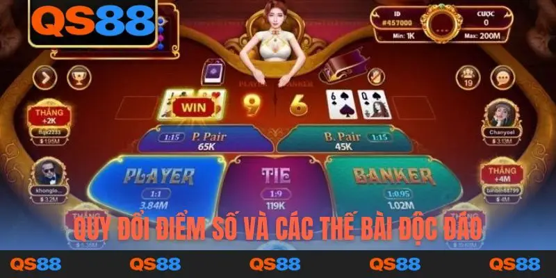Quy đổi điểm số và các thế bài độc đáo